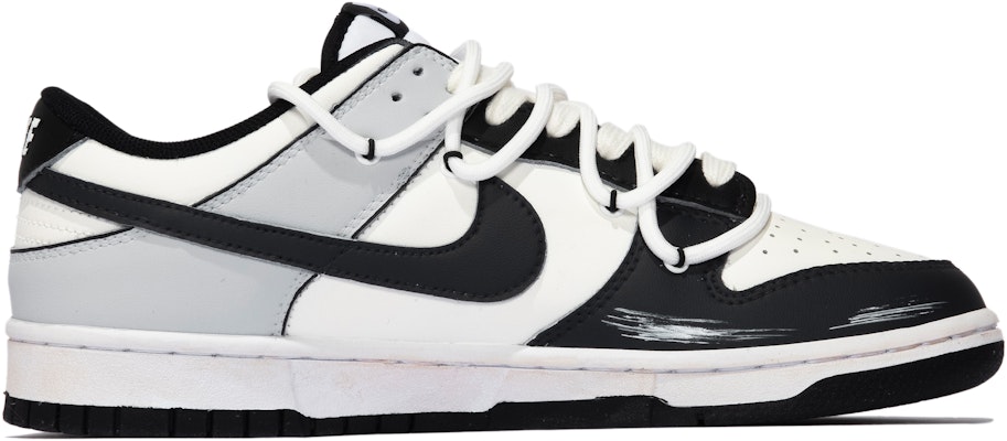 나이키 덩크 로우 '블랙 화이트 그레이' (커스텀) DD1391-100(TeamM-男款天行者S-BOX) Order 나이키 덩크 로우 '블랙 화이트 그레이' (커스텀) DD1391-100(TeamM-男款天行者S-BOX)