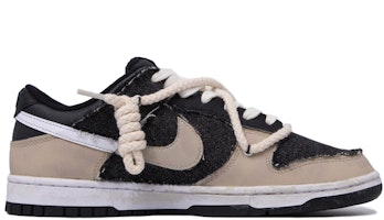 【カスタムシューズ】ナイキ ダンク ロー「ブラック ホワイト グレー ブラウン」 DJ6188-002(TeamM-男款昭昭星野) Order 【カスタムシューズ】ナイキ ダンク ロー「ブラック ホワイト グレー ブラウン」 DJ6188-002(TeamM-男款昭昭星野)