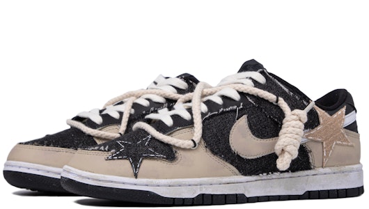 【カスタムシューズ】ナイキ ダンク ロー「ブラック ホワイト グレー ブラウン」 DJ6188-002(TeamM-男款昭昭星野) Lookbook 【カスタムシューズ】ナイキ ダンク ロー「ブラック ホワイト グレー ブラウン」 DJ6188-002(TeamM-男款昭昭星野)