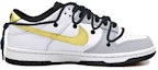 Order 【定制球鞋】Nike Dunk Low 大吉多金 金勾 手繪 吊飾 解構風 潮流復古 低筒 板鞋 GS 黑白灰金