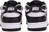 Shop 【訂製球鞋】 Nike Dunk Low 流行補丁 復古塗鴉 解構鞋帶 簡約 低筒 滑板鞋 GS 黑白灰