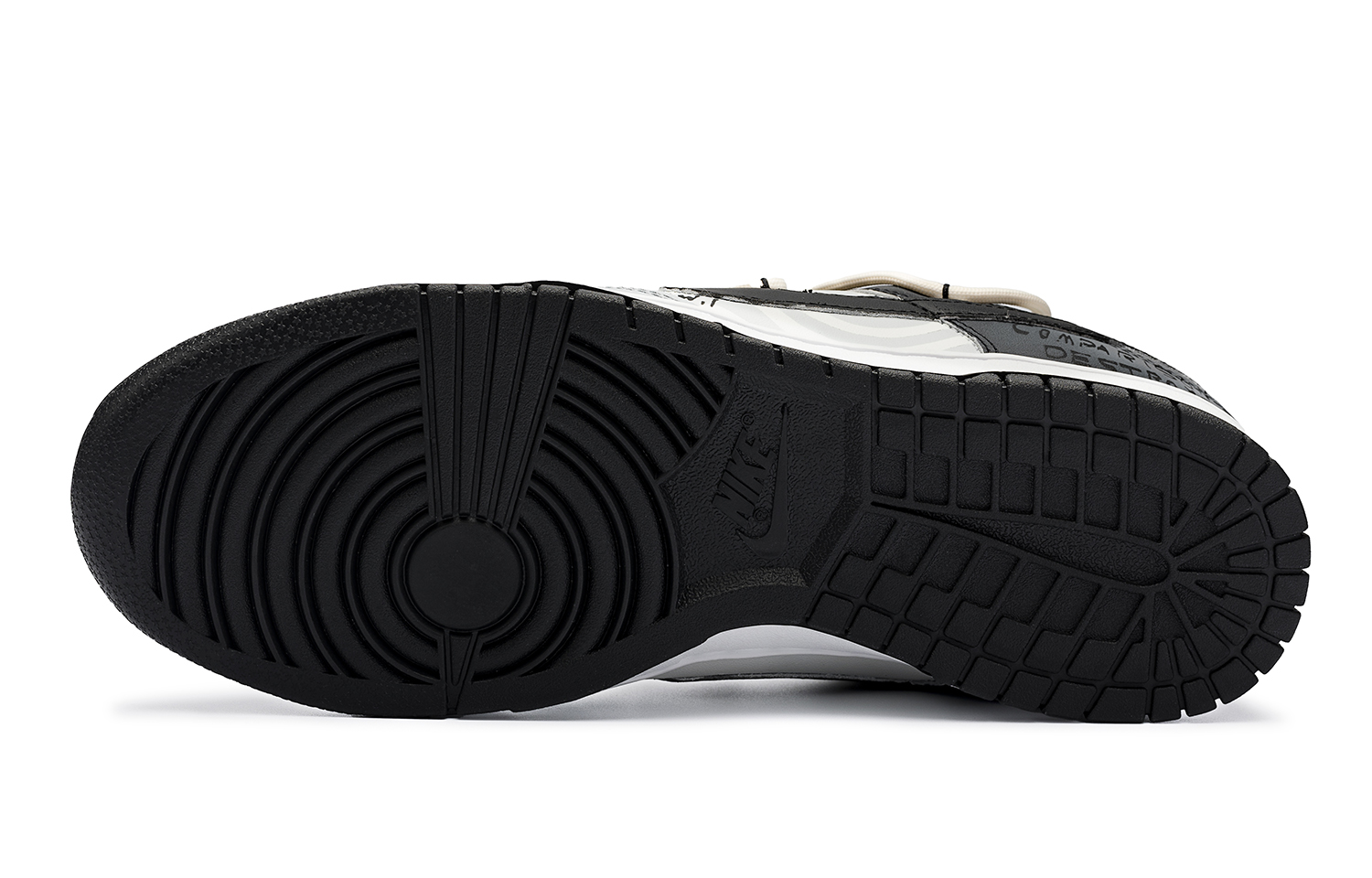 Purchase [Kasut Custom] Nike Dunk Low 'Hitam Putih Kelabu Grafiti' DV0831-002(Team98-男款消失)