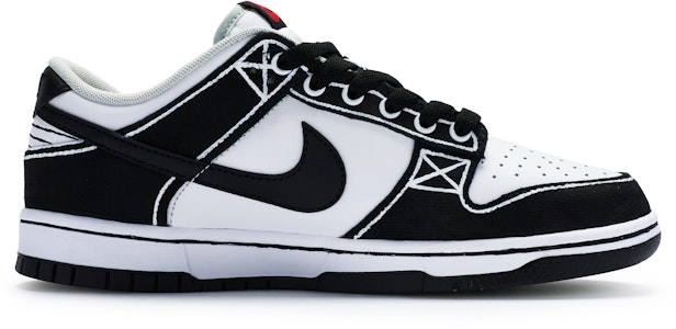 【カスタムシューズ】ナイキ ダンク ロー「ブラックホワイト手描き」 DV0827-100(TeamR-男款二次元线条黑白) Order 【カスタムシューズ】ナイキ ダンク ロー「ブラックホワイト手描き」 DV0827-100(TeamR-男款二次元线条黑白)