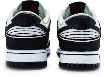 【カスタムシューズ】ナイキ ダンク ロー「ブラックホワイト手描き」 DV0827-100(TeamR-男款二次元线条黑白) Shop 【カスタムシューズ】ナイキ ダンク ロー「ブラックホワイト手描き」 DV0827-100(TeamR-男款二次元线条黑白)