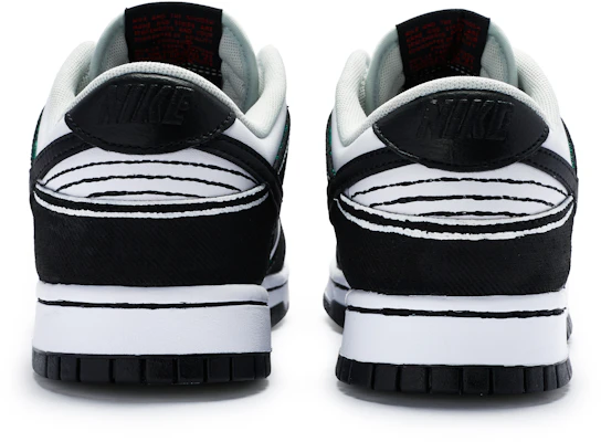 나이키 덩크 로우 '블랙 화이트 핸드 드로잉' (커스텀) DV0827-100(TeamR-男款二次元线条黑白) Shop 나이키 덩크 로우 '블랙 화이트 핸드 드로잉' (커스텀) DV0827-100(TeamR-男款二次元线条黑白)