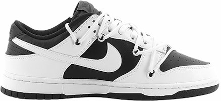 【客製球鞋】Nike Dunk Low 黑白機械 潮流穿孔 復古 防滑輕便 低筒 滑板鞋 男款 黑白 Order 【客製球鞋】Nike Dunk Low 黑白機械 潮流穿孔 復古 防滑輕便 低筒 滑板鞋 男款 黑白