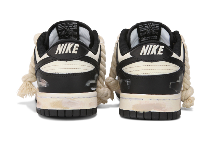 Shop ナイキ ダンク ロー "黒白パンダ" (カスタム) CW1590-100(Team24-女款熊猫做旧)