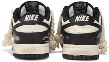 ナイキ ダンク ロー "黒白パンダ" (カスタム) CW1590-100(Team24-女款熊猫做旧) Shop ナイキ ダンク ロー "黒白パンダ" (カスタム) CW1590-100(Team24-女款熊猫做旧)