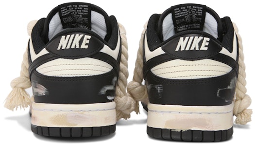 나이키 덩크 로우 '블랙 화이트 산화 팬다' (커스텀) CW1590-100(Team24-女款熊猫做旧) Shop 나이키 덩크 로우 '블랙 화이트 산화 팬다' (커스텀) CW1590-100(Team24-女款熊猫做旧)