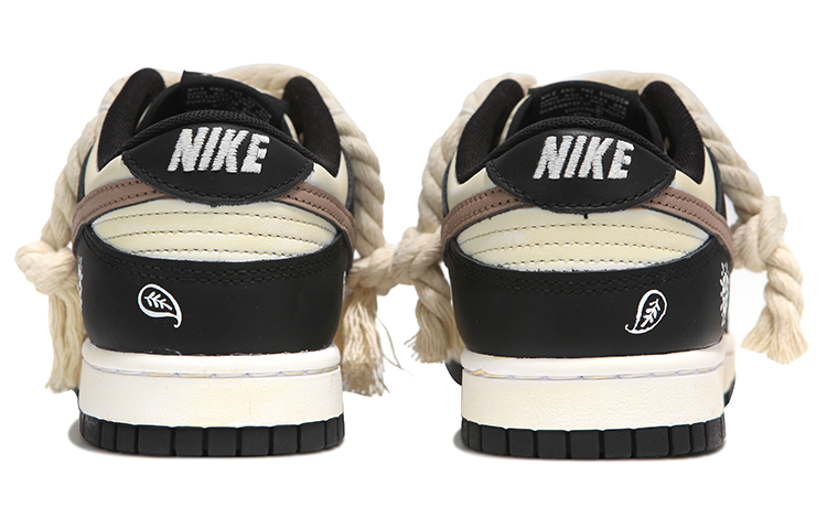 Shop [Shoes Custom] Nike Dunk Low 'Hitam Putih Paisley Panda' DD1391-100(Team24-男款腰果花熊猫)