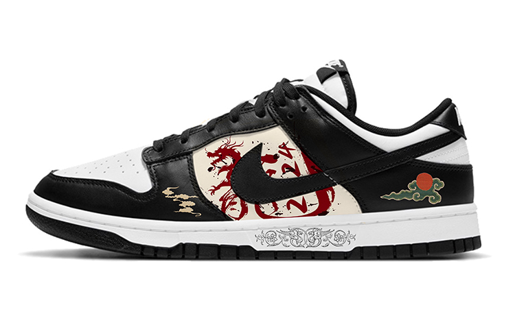 Buy ナイキ ダンク ロー "パンダ 龍年" (カスタム) DD1391-100(Team10-龙腾四海)