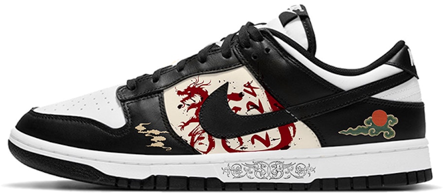 ナイキ ダンク ロー "パンダ 龍年" (カスタム) DD1391-100(Team10-龙腾四海) Buy ナイキ ダンク ロー "パンダ 龍年" (カスタム) DD1391-100(Team10-龙腾四海)