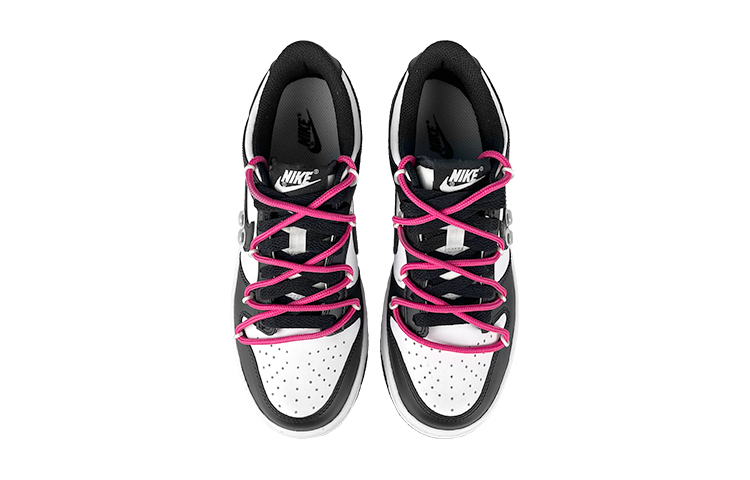 Purchase [定制鞋款] 耐克Dunk Low '黑白熊猫 - 黑粉' CW1590-100-457683