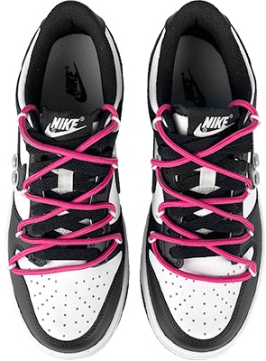 【客製化球鞋】Nike Dunk Low 禮盒 黑白熊貓 大眼萌仔 黑煤球 解構 低筒 板鞋 GS 黑粉 Purchase 【客製化球鞋】Nike Dunk Low 禮盒 黑白熊貓 大眼萌仔 黑煤球 解構 低筒 板鞋 GS 黑粉