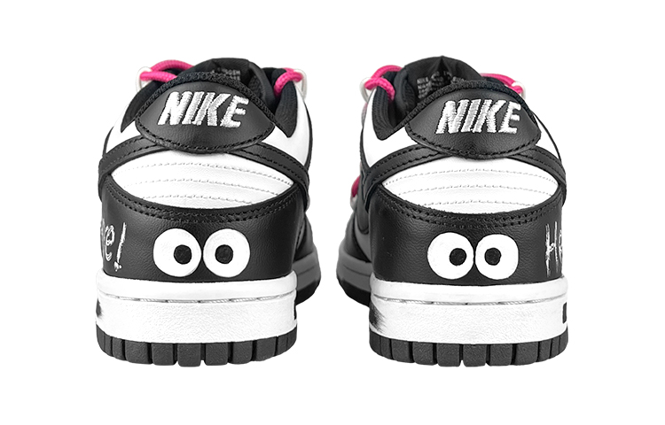 Details for [定制鞋款] 耐克Dunk Low '黑白熊猫 - 黑粉' CW1590-100-457683