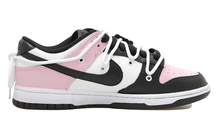 Order 【訂製球鞋】 Nike Dunk Low 遊戲 掛飾 熊貓 禮盒 防滑耐磨 低筒 板鞋 GS 黑白粉