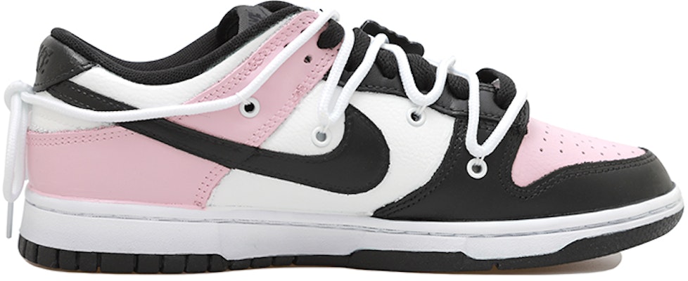 【訂製球鞋】 Nike Dunk Low 遊戲 掛飾 熊貓 禮盒 防滑耐磨 低筒 板鞋 GS 黑白粉 Order 【訂製球鞋】 Nike Dunk Low 遊戲 掛飾 熊貓 禮盒 防滑耐磨 低筒 板鞋 GS 黑白粉
