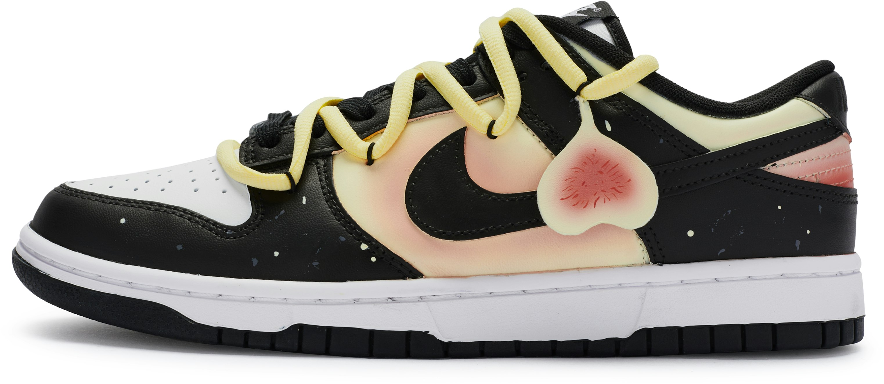 custom-shoes-nike-dunk-low-black-white-pink-splatter-fig-overload-dd-1391-100-460366