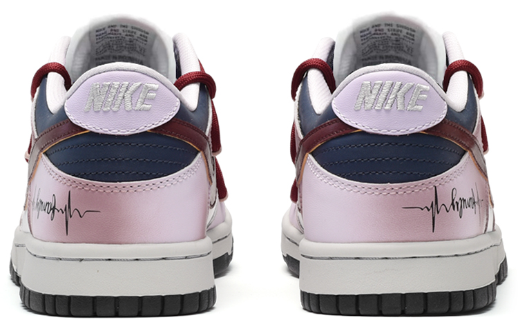 [Custom Shoes] Nike Dunk Low 'Black White Purple Gradient' 圖 4