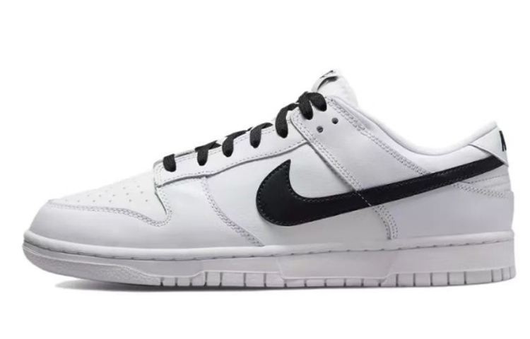 Sizing [Kasut Tersuai] Nike Dunk Low 'Hitam Putih Puzzle' DJ6188-101(Team叁-男款拼图解构S-BOX)