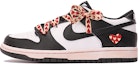 Order 나이키 덩크 로우 '블랙 화이트 리컨스트럭티드' (커스텀) CW1590-100(TeamThree-女款心动时刻黑白)