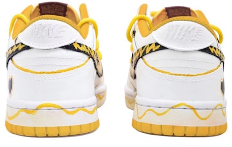 ナイキ ダンク ロー "黒白黄" (カスタム) DD1391-702(Team拾玖-黄色线条男S-BOX) Shop ナイキ ダンク ロー "黒白黄" (カスタム) DD1391-702(Team拾玖-黄色线条男S-BOX)