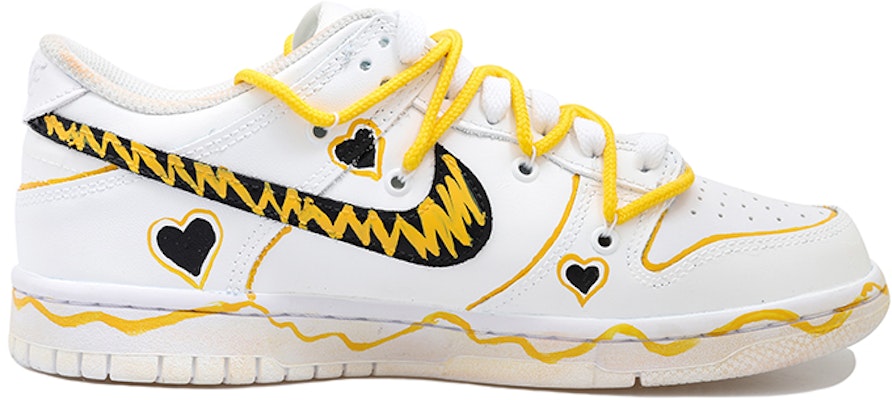 나이키 덩크 로우 '블랙 화이트 옐로우 라인워크 디컨스트럭티드' (shortened: 나이키 덩크 로우 '라인워크') DH9765-100(Team拾玖-黄色线条女S-BOX) Order 나이키 덩크 로우 '블랙 화이트 옐로우 라인워크 디컨스트럭티드' (shortened: 나이키 덩크 로우 '라인워크') DH9765-100(Team拾玖-黄色线条女S-BOX)