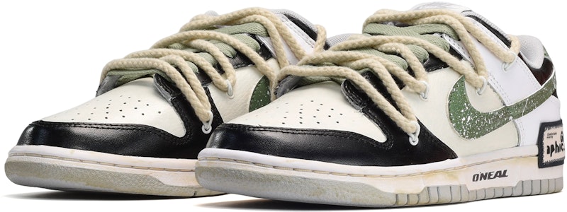 Zapatillas Nike Dunk Low 'Negro Blanco Amarillo Manchas Pintura' DJ6188-003(TeamE-男款泼墨黑白黄) Lookbook Zapatillas Nike Dunk Low 'Negro Blanco Amarillo Manchas Pintura' DJ6188-003(TeamE-男款泼墨黑白黄)