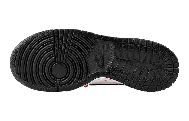 Purchase 【定制鞋款】Nike Dunk Low '黑白黄彩虹' CW1590-100(Team76-GS彩虹吃豆人黑白黄)