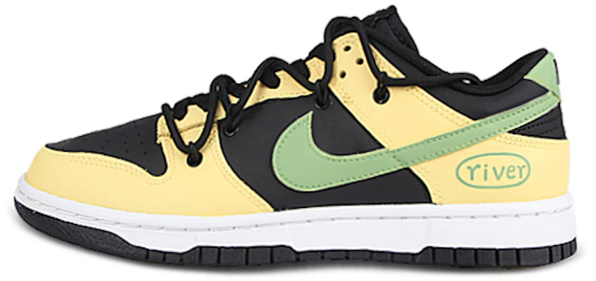 【客製化球鞋】Nike Dunk Low 潮流復古 潮流 解構 防滑耐磨輕便 低筒 板鞋 男款 黑黃 Buy 【客製化球鞋】Nike Dunk Low 潮流復古 潮流 解構 防滑耐磨輕便 低筒 板鞋 男款 黑黃