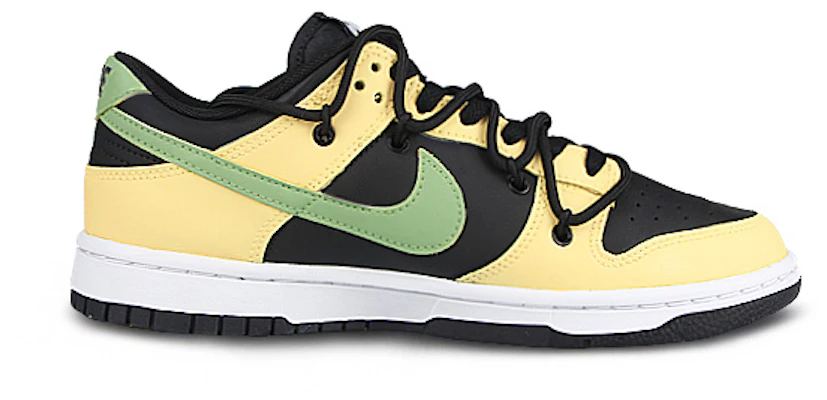 【客製化球鞋】Nike Dunk Low 潮流復古 潮流 解構 防滑耐磨輕便 低筒 板鞋 男款 黑黃 Order 【客製化球鞋】Nike Dunk Low 潮流復古 潮流 解構 防滑耐磨輕便 低筒 板鞋 男款 黑黃