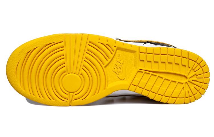 Purchase [Kasut Custom] Nike Dunk Low 'Hitam Kuning Deconstructed Hand-Painted' DD1391-702(Team拾玖-黄色闪电男S-BOX)