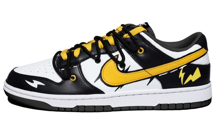 Buy ナイキ ダンク low 黒黄️カスタム (Nike Dunk Low 黒黄️カスタム) CW1590-100(Team拾玖-黄色闪电女S-BOX)
