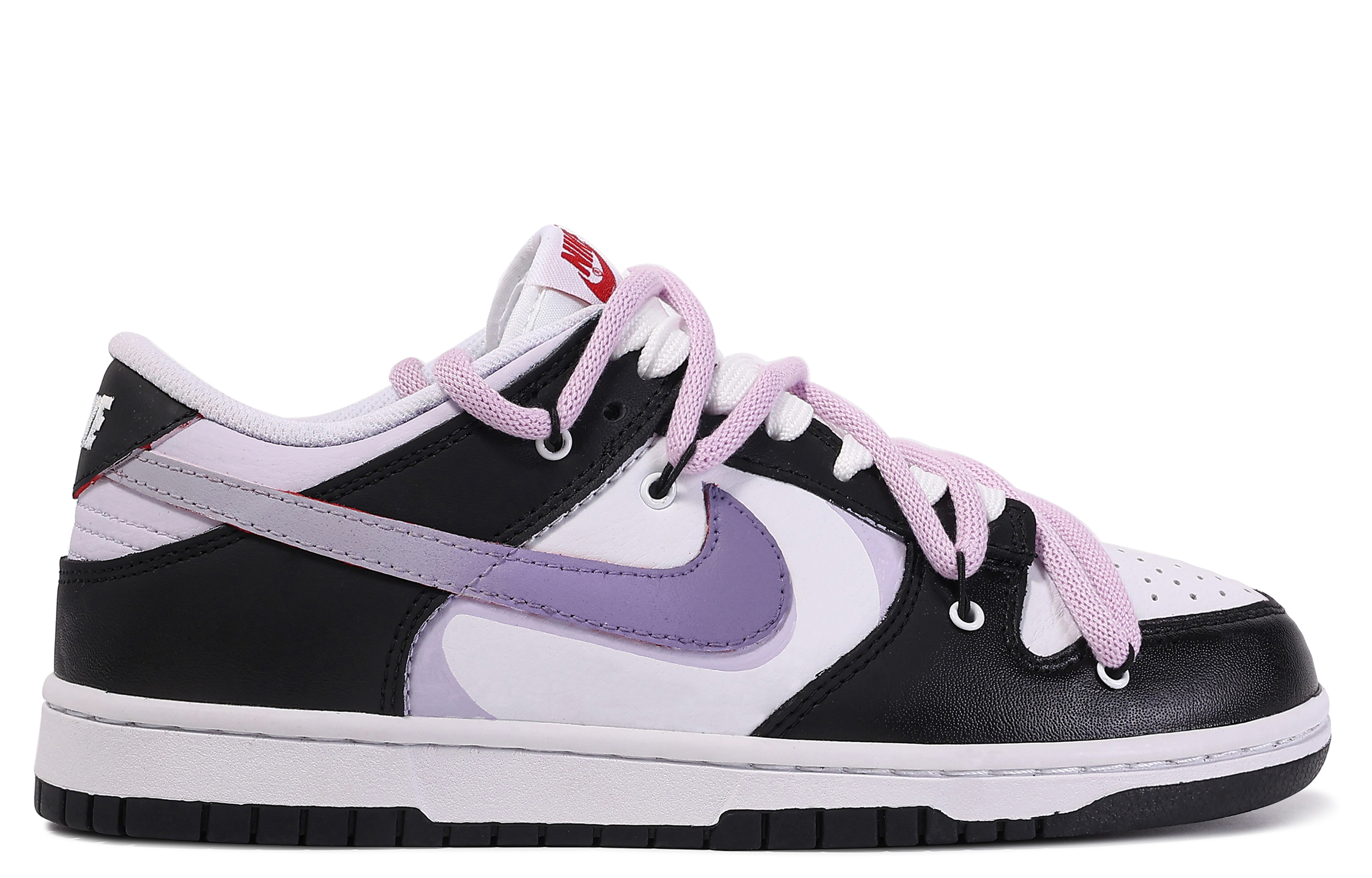 Lookbook 나이키 덩크 로우 '블랙커런트 다빈치' (커스텀) FB3354-001(TeamM-黑加仑)