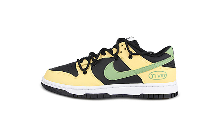 Buy 【客製化球鞋】Nike Dunk Low 時潮復古 防滑耐磨 輕便 復古美式 流行 解構 低筒 板鞋 GS 藍黑