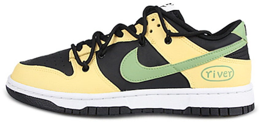 【客製化球鞋】Nike Dunk Low 時潮復古 防滑耐磨 輕便 復古美式 流行 解構 低筒 板鞋 GS 藍黑 Buy 【客製化球鞋】Nike Dunk Low 時潮復古 防滑耐磨 輕便 復古美式 流行 解構 低筒 板鞋 GS 藍黑