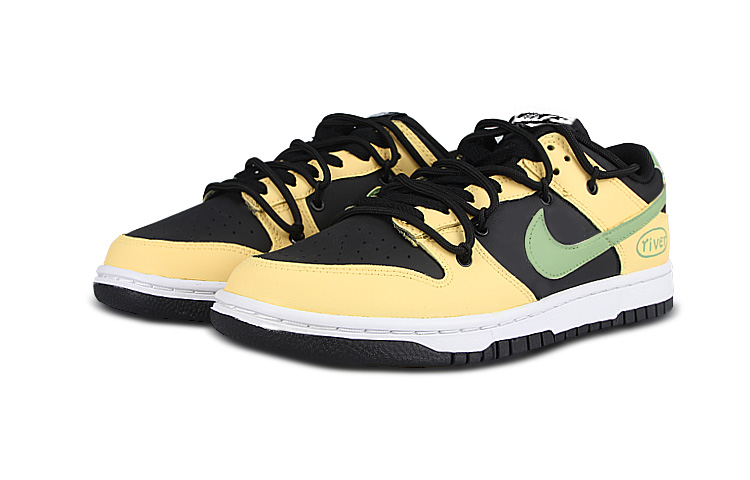 Lookbook 【客製化球鞋】Nike Dunk Low 時潮復古 防滑耐磨 輕便 復古美式 流行 解構 低筒 板鞋 GS 藍黑