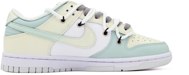 【訂製球鞋】 Nike Dunk Low 星光 塗鴉 掛飾 解構 簡約 特殊鞋盒 低筒 板鞋 GS 藍綠色 Order 【訂製球鞋】 Nike Dunk Low 星光 塗鴉 掛飾 解構 簡約 特殊鞋盒 低筒 板鞋 GS 藍綠色
