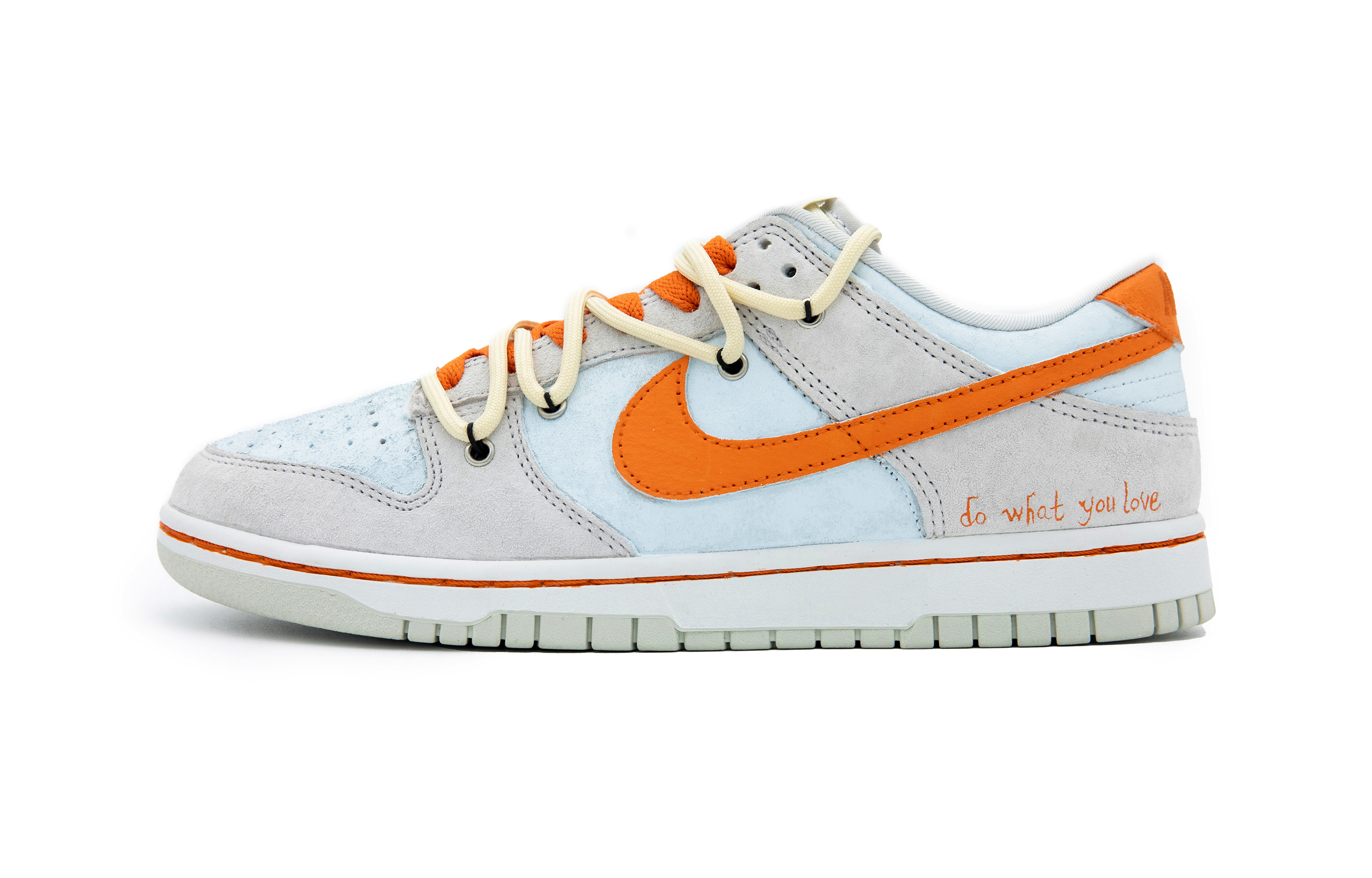 Buy [定制鞋款] 耐克Dunk低帮'蓝橙解构' DD8338-001(Team51-男款美式蓝橙）