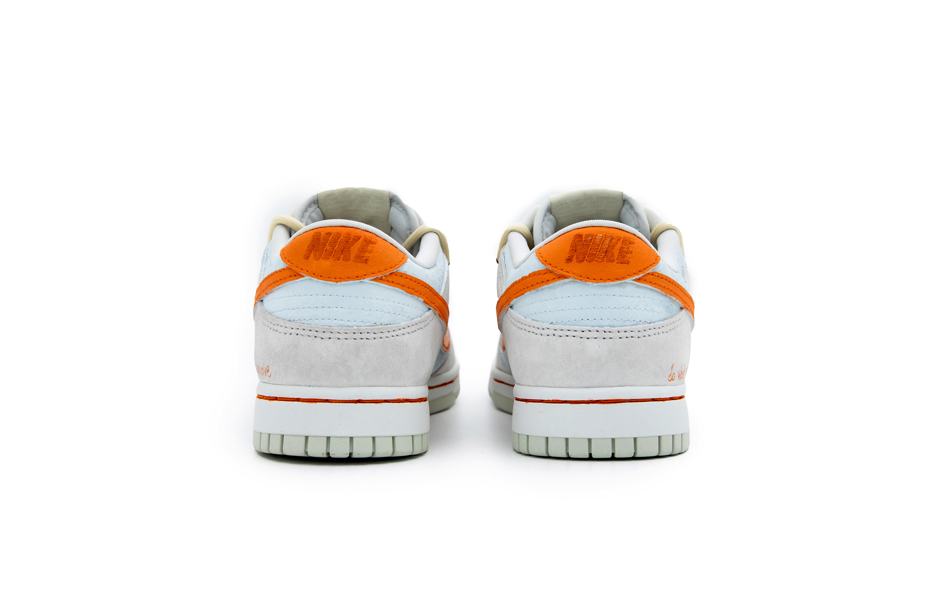 Shop [定制鞋款] 耐克Dunk低帮'蓝橙解构' DD8338-001(Team51-男款美式蓝橙）