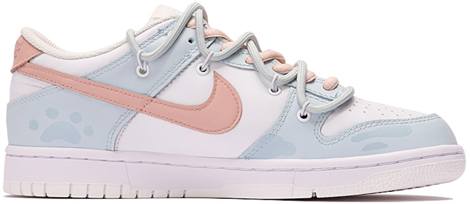 나이키 덩크 로우 '청백호' (커스텀) DH9765-100(TeamThree-女款小虎喵蓝白) Order 나이키 덩크 로우 '청백호' (커스텀) DH9765-100(TeamThree-女款小虎喵蓝白)