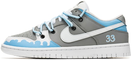 【訂製球鞋】 Nike Dunk Low 野鶴製造 解構主題 藍色藝術館 塗鴉 解構雙鞋帶 禮盒 低幫 板鞋 男款 灰藍 Buy 【訂製球鞋】 Nike Dunk Low 野鶴製造 解構主題 藍色藝術館 塗鴉 解構雙鞋帶 禮盒 低幫 板鞋 男款 灰藍