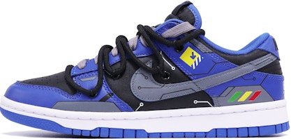 Nike Dunk Low カスタム 青黒メカ (Nike Dunk Low Custom Blue Black Mech) DD1391-001(TeamTen-男款机甲蓝黑) Buy Nike Dunk Low カスタム 青黒メカ (Nike Dunk Low Custom Blue Black Mech) DD1391-001(TeamTen-男款机甲蓝黑)