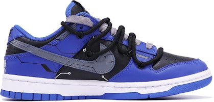 Nike Dunk Low カスタム 青黒メカ (Nike Dunk Low Custom Blue Black Mech) DD1391-001(TeamTen-男款机甲蓝黑) Order Nike Dunk Low カスタム 青黒メカ (Nike Dunk Low Custom Blue Black Mech) DD1391-001(TeamTen-男款机甲蓝黑)