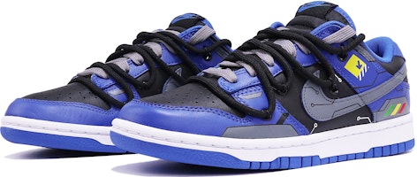Nike Dunk Low カスタム 青黒メカ (Nike Dunk Low Custom Blue Black Mech) DD1391-001(TeamTen-男款机甲蓝黑) Lookbook Nike Dunk Low カスタム 青黒メカ (Nike Dunk Low Custom Blue Black Mech) DD1391-001(TeamTen-男款机甲蓝黑)