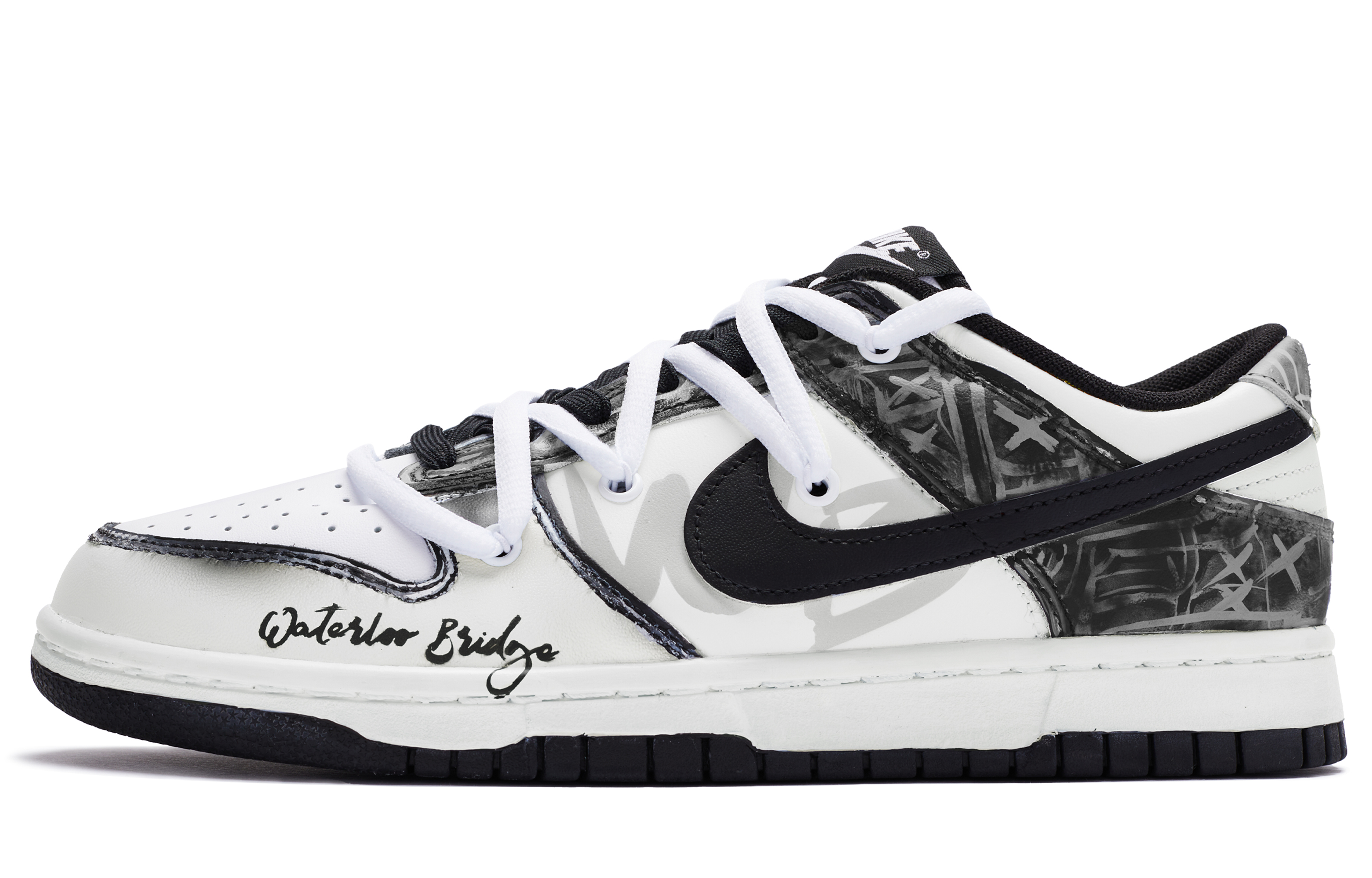 [Custom Shoes] Nike Dunk Low 'Blue Bridge'