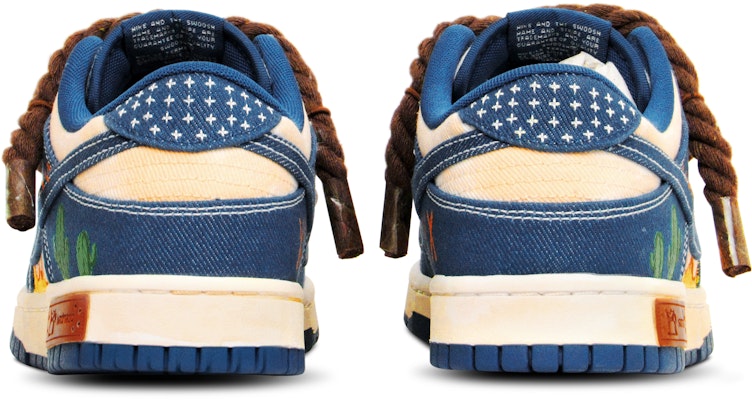 ナイキ ダンク ロー 'ブルー ブラウン ハンドペイント グラフィティ' カスタムシューズ DV0834-101(Team65-手绘做旧) Shop ナイキ ダンク ロー 'ブルー ブラウン ハンドペイント グラフィティ' カスタムシューズ DV0834-101(Team65-手绘做旧)