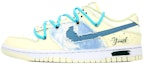 Buy 나이키 덩크 로우 '블루 캔버스 그라피티' (커스텀) DJ6188-100(Team肆-男款解构缝布涂鸦)