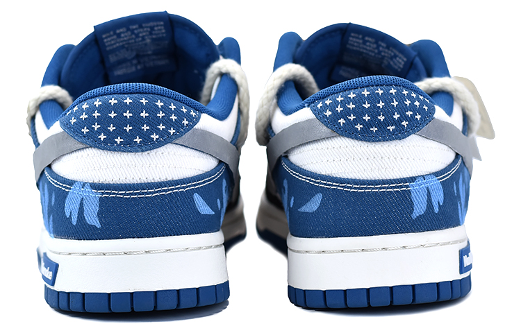 Shop 나이키 덩크 로우 '블루참 2.0 리플렉티브 실버 스우시' DV0834-101-484928