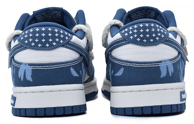 Shop [カスタムシューズ] ナイキ ダンク ロー 'ブルーチャーム' DV0834-101-446041 DV0834-101-446041